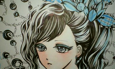 [for blue]†原画・手描きイラスト†ロリィタ☆