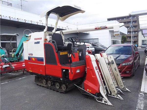 福島県発!! ヤンマー コンバイン GC328 3条刈り 屋根付き 中古 売切