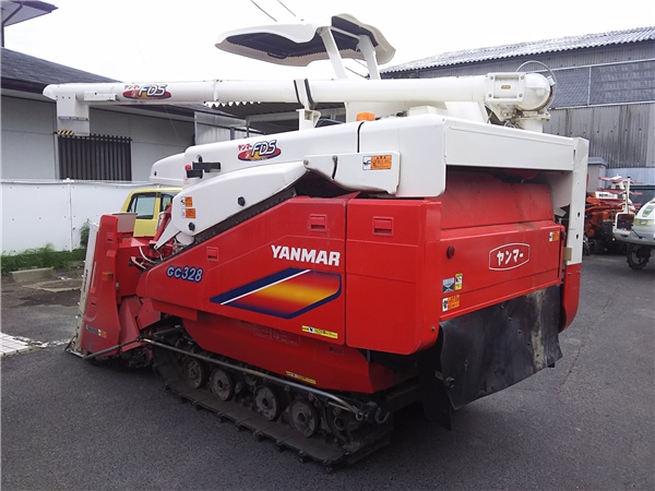 福島県発!! ヤンマー コンバイン GC328 3条刈り 屋根付き 中古 売切