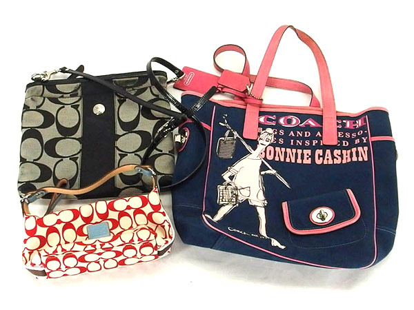 1円 コーチ シグネチャー 等 ハンド 等 バッグ 計5点セット CM863