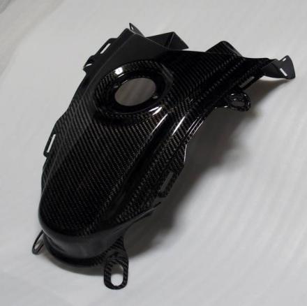 ☆ 綾織カーボンタンクカバー 水冷ハイパーモタード/ストラーダ-821/939☆DUCATI Hyper Motard　Strada