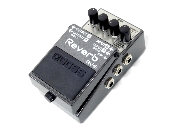 良好 Boss RV-6 ギター エフェクター リバーブ F2511849 澄みわたる