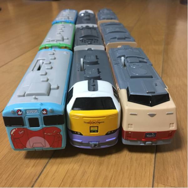 【激レア・即決】 JR雪国列車スペシャルセット カニ おおぞら 白鳥 プラレール_3