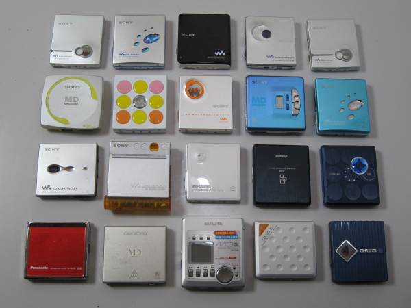 □ジャンク□SONY MDウォークマン他MDプレーヤー20台 ポータブル