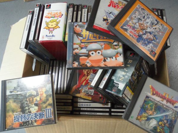 1円/プレイステーションのソフトまとめて70本セット/大量/転売/PS PS1