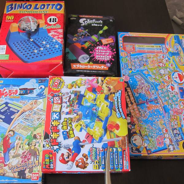 Fg ドラえもん 日本旅行ゲーム ワンピース ドンジャラ マリオ ドキドキ大迷路 他 5点セット パーティグッズ 売買されたオークション情報 Yahooの商品情報をアーカイブ公開 オークファン Aucfan Com