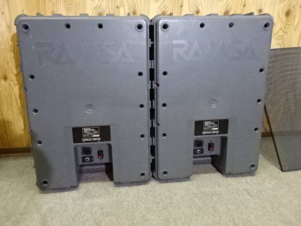 Panasonic RAMSA WS-A500-K 2WAY スピーカー 200w 2台セット(一般