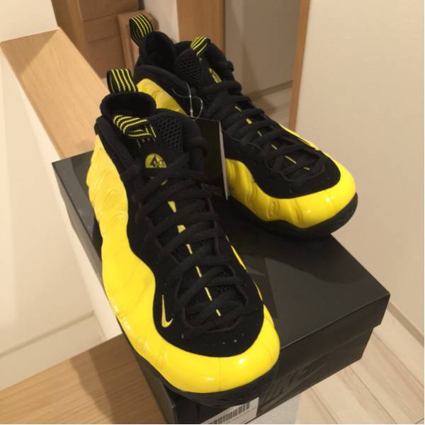 26.5cm NIKE AIR FOAMPOSITE ONE OPTI YELLOW WU-TANG CLAN ナイキ