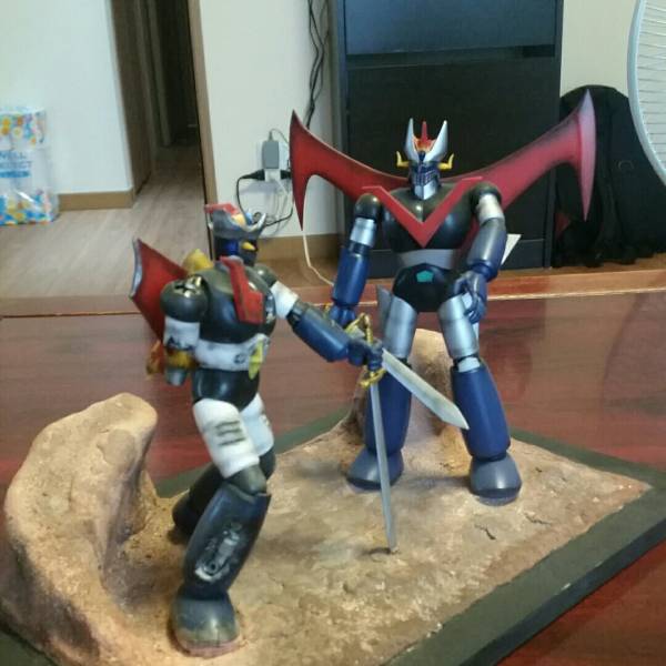 マジンガーZ対暗黒大将軍よりマジンガーZ-グレートマジンガージオラマ