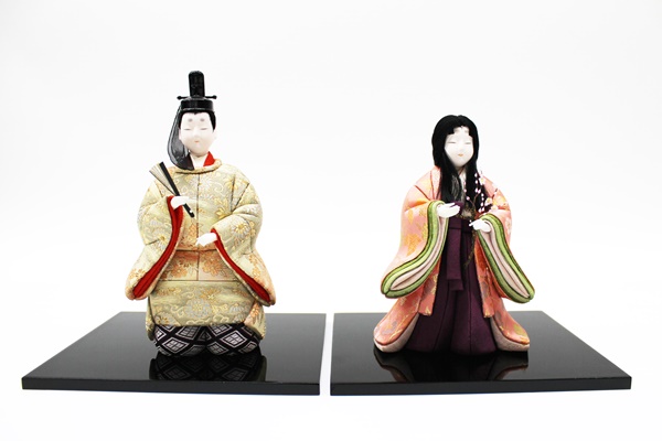 木目込み雛人形2体 【公式通販】