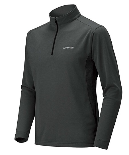 モンベル mont-bell ロングスリーブ ジップシャツ M