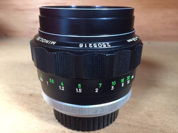 ミノルタ Minolta MC Rokkor-PG 58mm F1.2 鷹の目レンズ 希少 ミノルタ Minolta MC Rokkor-PG 58mm F1.2 鷹の目レンズ 希少