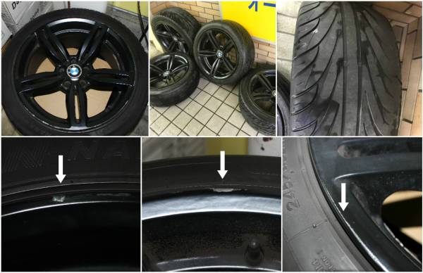 BMW タイヤホイール付4本セット(5穴)｜売買されたオークション情報、yahoo