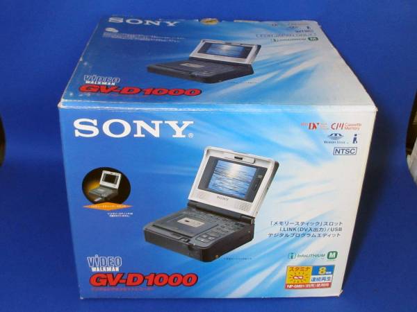使用できなければ返金します SONY GV-D1000 希少MiniDVビデオデッキ 