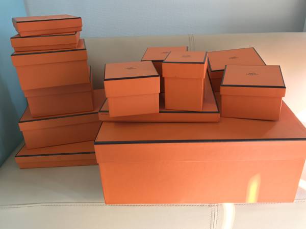 エルメス 空箱 HERMES ギフト箱 空箱 オレンジ HERMES エルメス 空箱