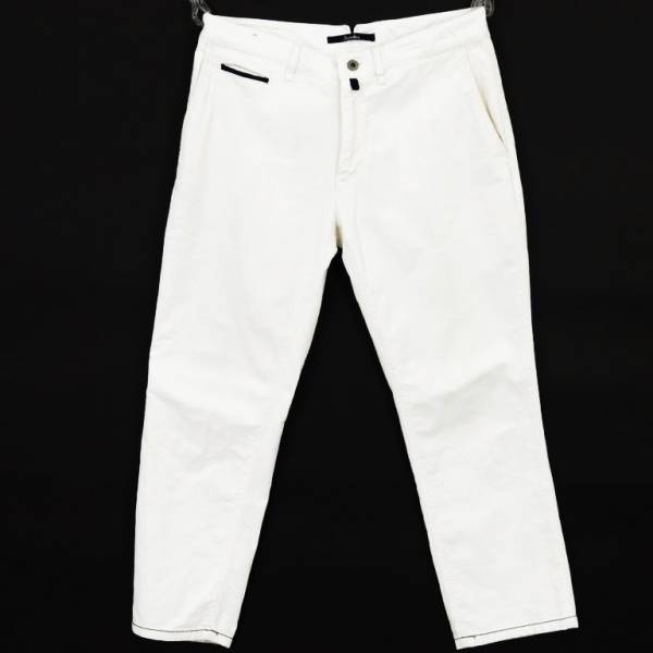 新品，限定セール インコテックス INCOTEX チンクエタスケ ストレッチコットン スラックスパンツ 34 ホワイト(Lサイズ)｜売買されたオークション情報、yahooの商品情報をアーカイブ公開 - オークファン Lサイズ