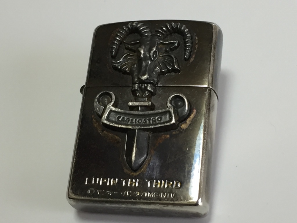 ルパン三世 zippo/ルパン三世【カリオストロの城】紋章張り ルパン三世 zippo/ルパン三世【カリオストロの城】紋章張り