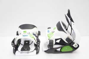 FLOW MICRON ビンディング XS ブラック/ホワイト FLOW スノーボード