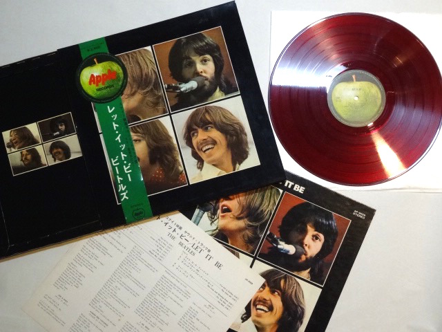 赤盤☆LET IT BE/レット イット ビーBOX SET☆AP-9009☆丸帯・補注票