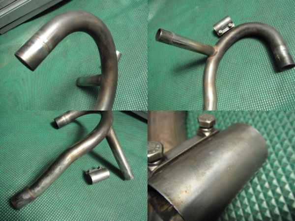 BMW R100RS 純正マフラーエキパイ 38Φ 　 （モノサス RT R80RT R90 R65 R100S GS モノレバー 102VC 連結パイプ