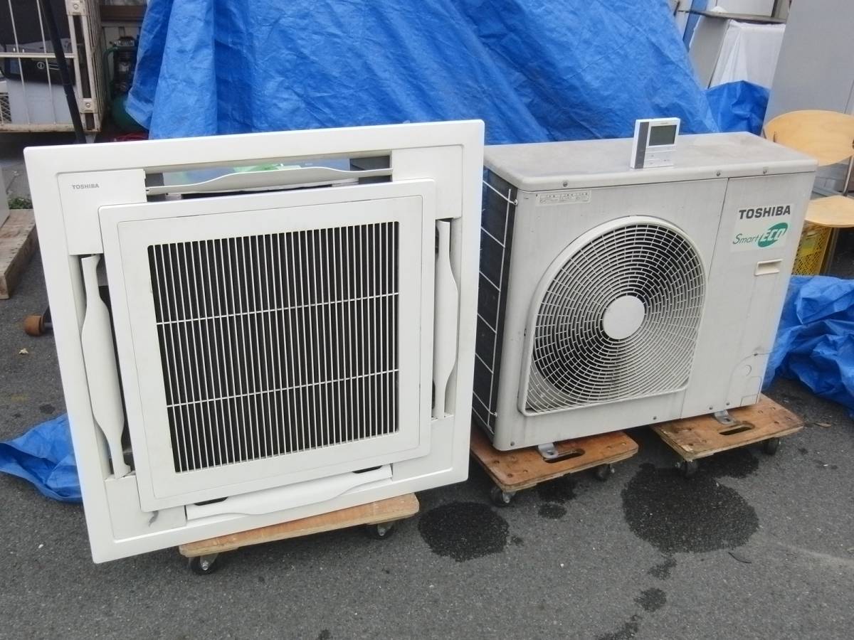 ダイキンDAIKIN ECO ZEAS ▽ダイキン 4馬力 天カセ△2015年▽大阪府