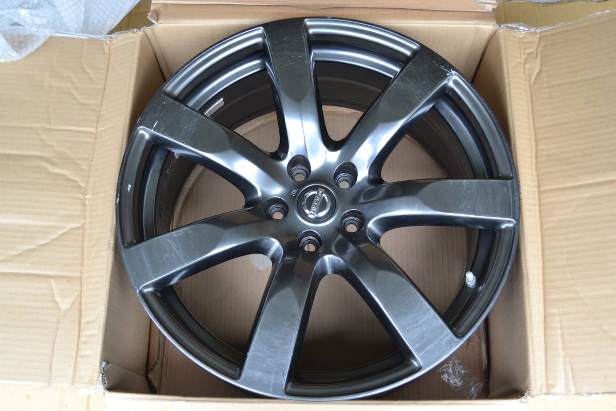 RAYS鍛造 日産純正 R35 GTR レイズ製 20インチ 9.5J+45 5H PCD114.3 ホイール１本