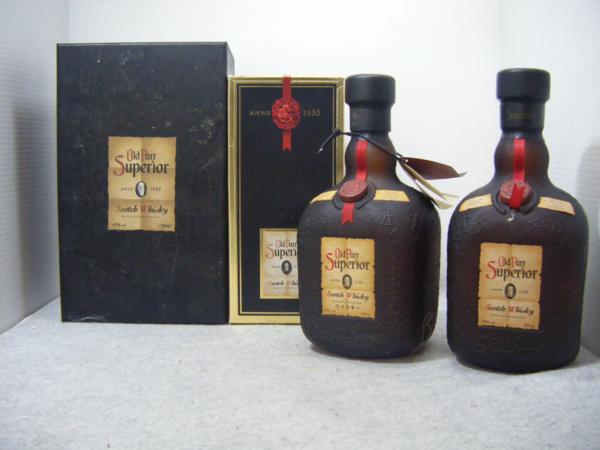飲料・酒 Old Parr Superior オールドパー 未開封 箱付 古酒 ウイスキー