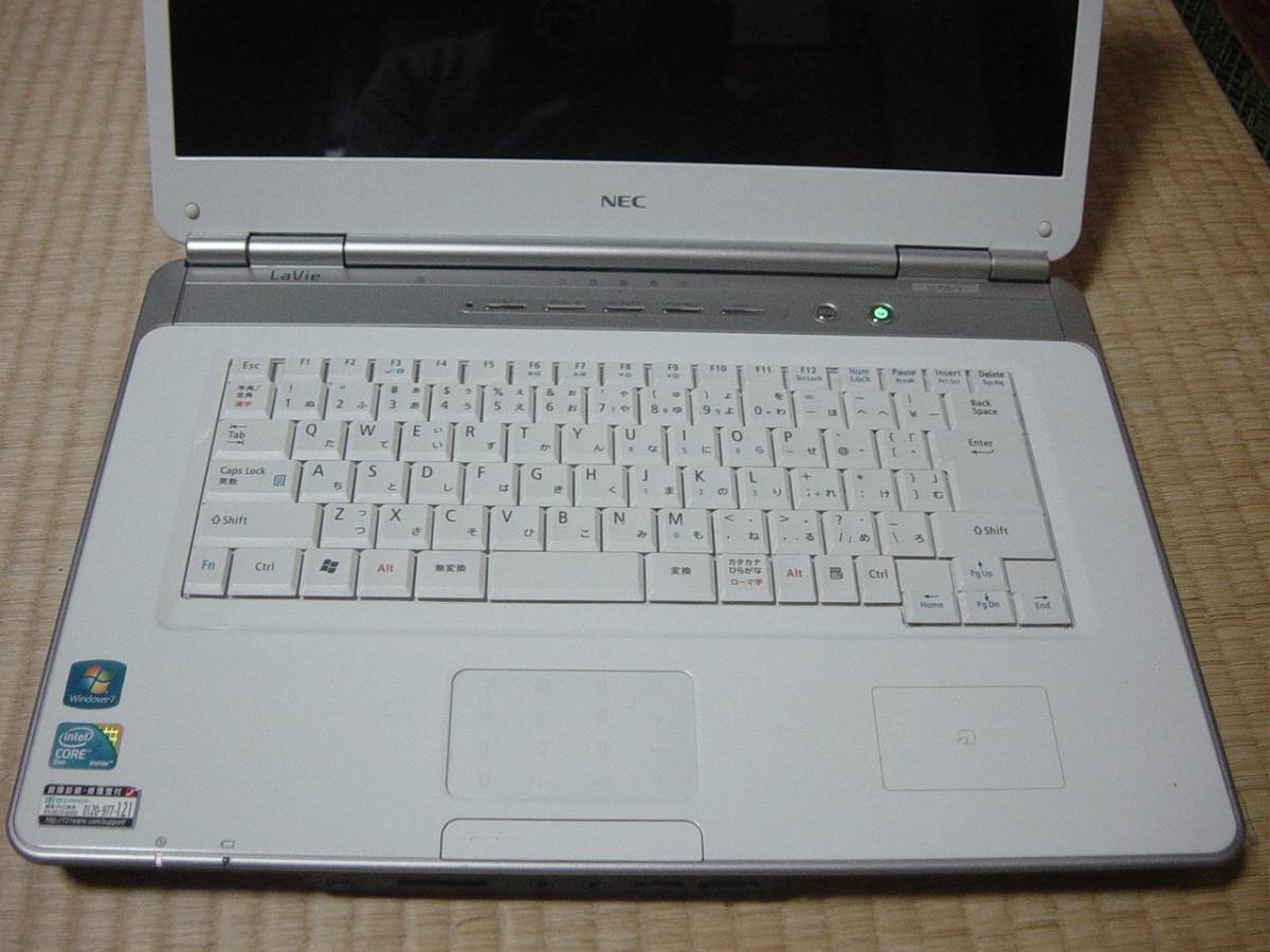 Win10☆LaVie L LL700/V☆光学ドライブ交換☆動作品ジャンク