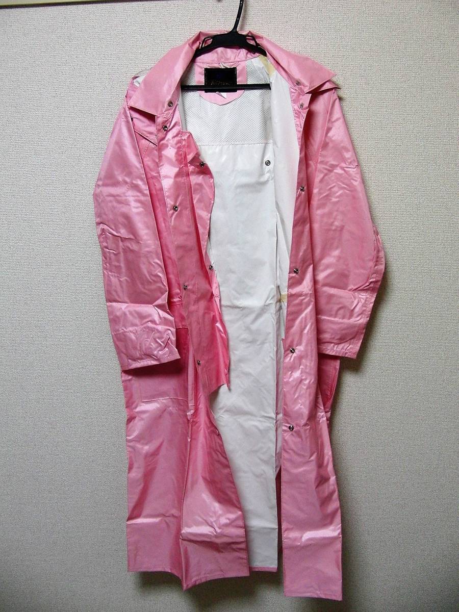 レトロ 婦人 通学用 ピンク ゴム引 レインコート 110 レインコート 売買されたオークション情報 Yahooの商品情報をアーカイブ公開 オークファン Aucfan Com