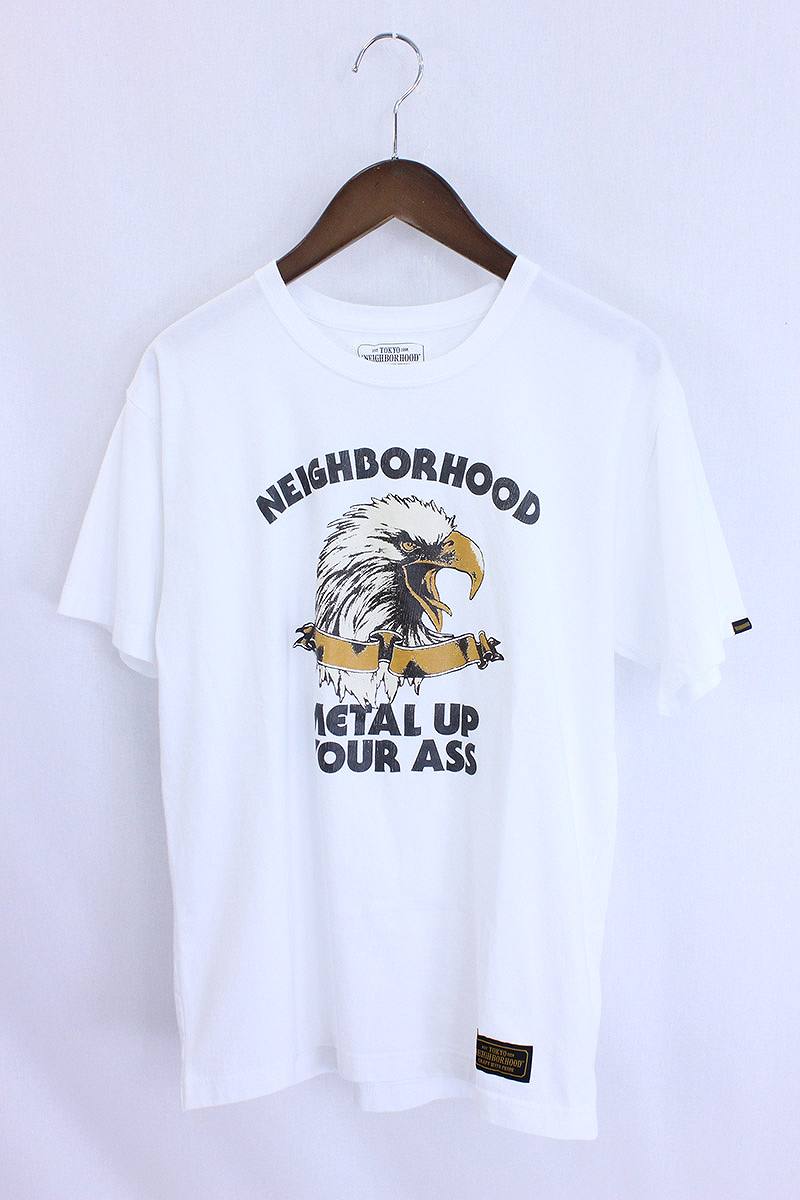 ネイバーフッド NEIGHBORHOOD 17SS METAL UP/C-TEE イーグル・英字