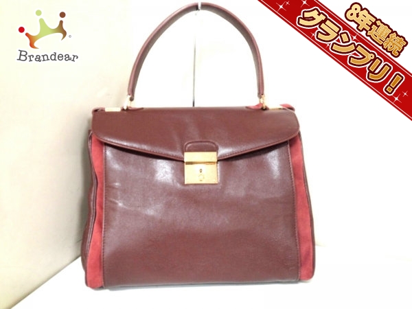 マークジェイコブス MARC JACOBS バッグ ハンドバッグ レザー×スエード 