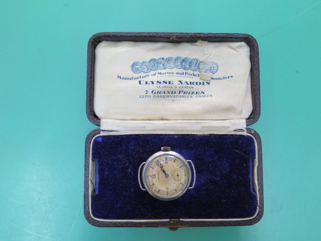 ULYSSE NARDIN/ユリスナルダン 手巻 スモセコ 時計