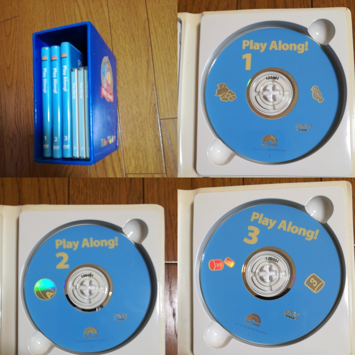 ワールドファミリー Play ワールドファミリー PLay Along DVD CD 各3