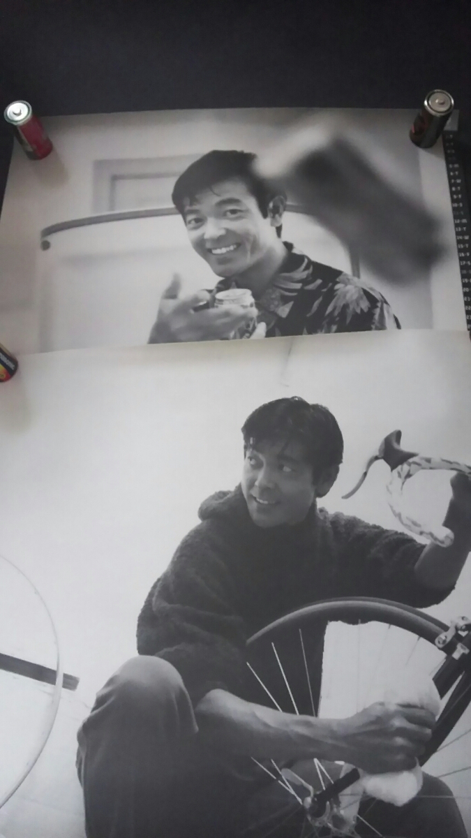 1988年頃 柴田恭兵 カレンダー モノクロ 6枚(タレントグッズ