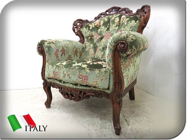 イタリア製 チェスト 猫脚 □展示品□Italia⁄イタリア最高級□ロココ調 