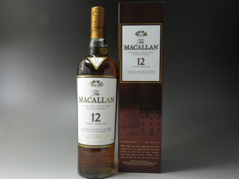 1円!□【MACALLAN 】マッカラン12年□シングルモルト スコッチ 未開封