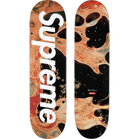国内正規 17AW Supreme Blood and Semen Skateboard deck デッキ nas