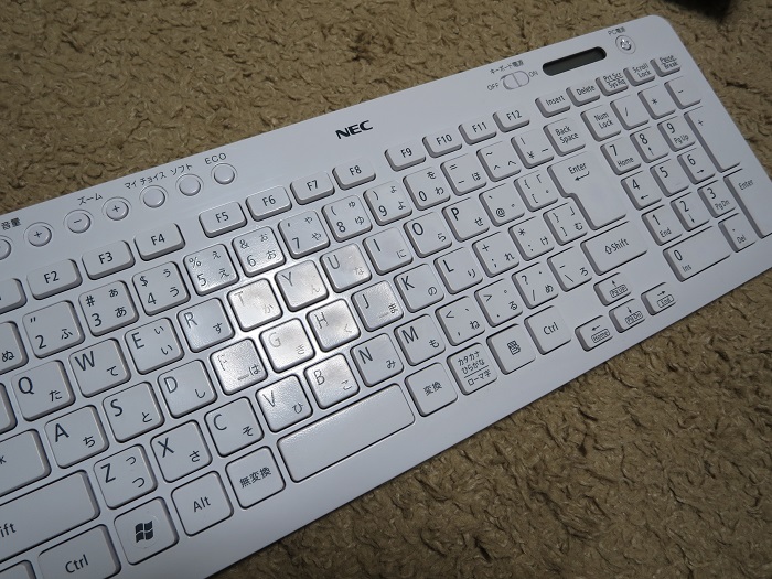 NEC VALUESTAR ワイヤレスキーボード KG-1129 ☆中古ジャンク扱い