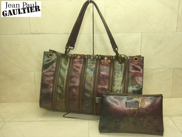 Jean Paul Gaultier ジャンポール・ゴルチェ JPG□玉虫サイバー