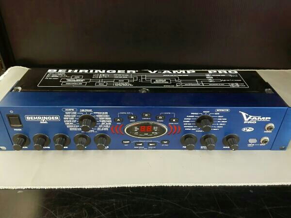 BEHRINGER V-AMP PRO ベース用ラック型アンプシュミレーター