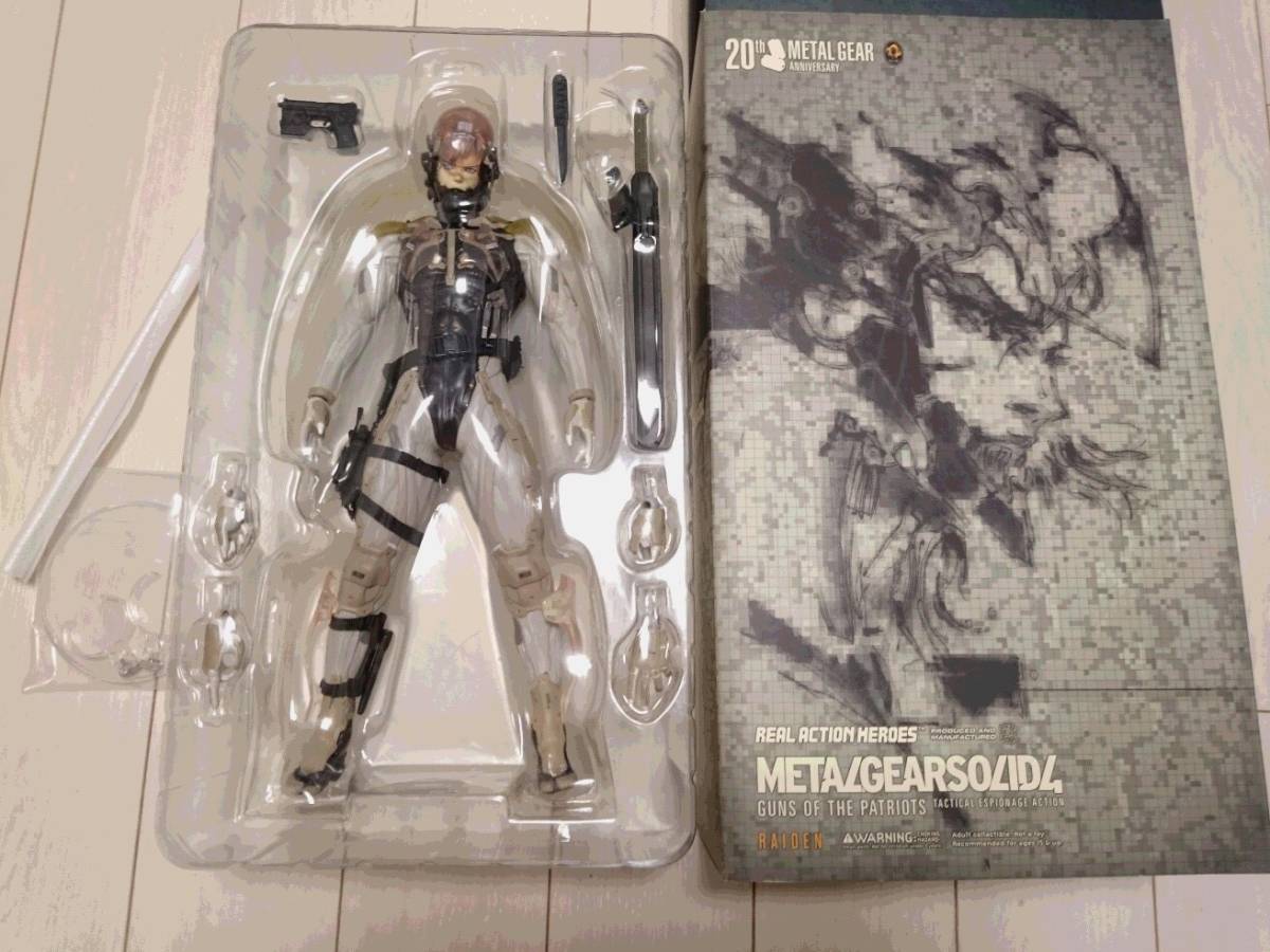 メディコム メタルギアソリッド4 雷電 Raiden Rah 1 6 検 Hot Toys Iminime Sideshow エンターベイ エイリアン スネーク ゲームキャラクター 売買されたオークション情報 Yahooの商品情報をアーカイブ公開 オークファン Aucfan Com