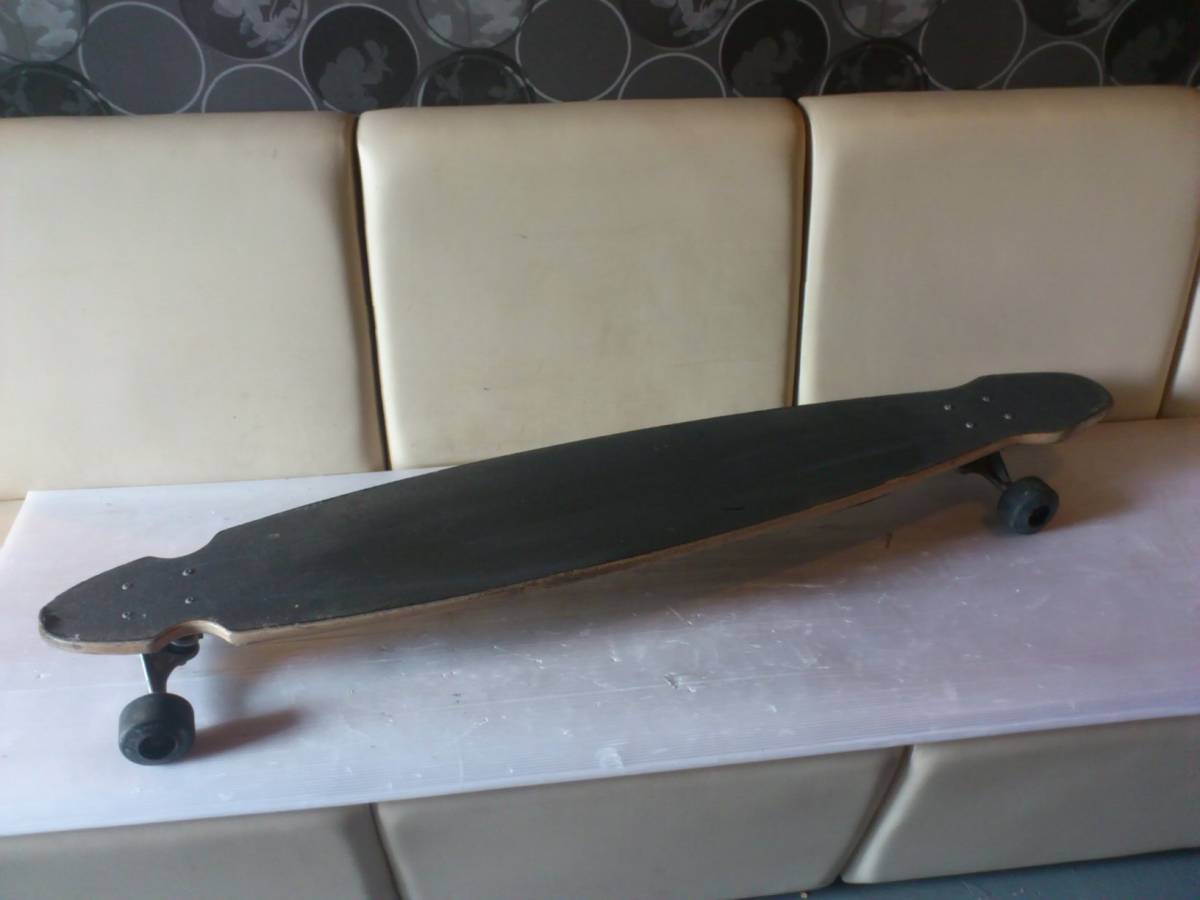 ●HANG TEN ロング スケートボード/ロンスケ 木製 SINCE 1960 カルフォルニア/サン ディエゴ