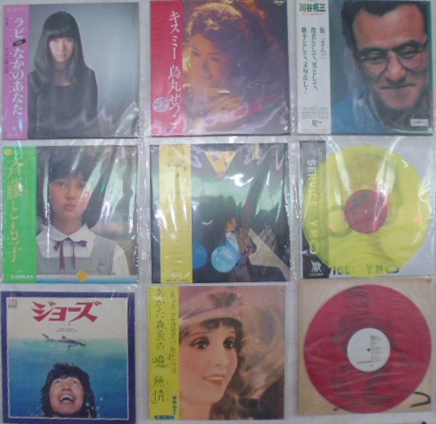 Jポップ　LP　まとめて５８タイトル
