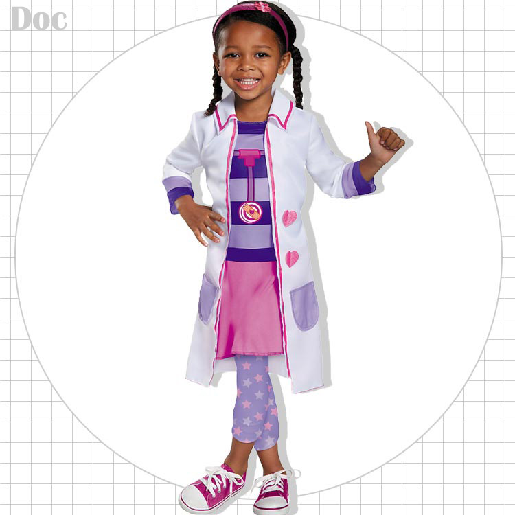 9月15日入荷予約販売/ コスチューム 女の子 子供 95-110cm ドックはオモチャドクター