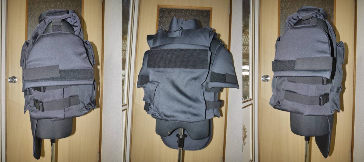 警察機動隊風ボディアーマー(銃器対策部隊)／なんちゃって品 対 LE
