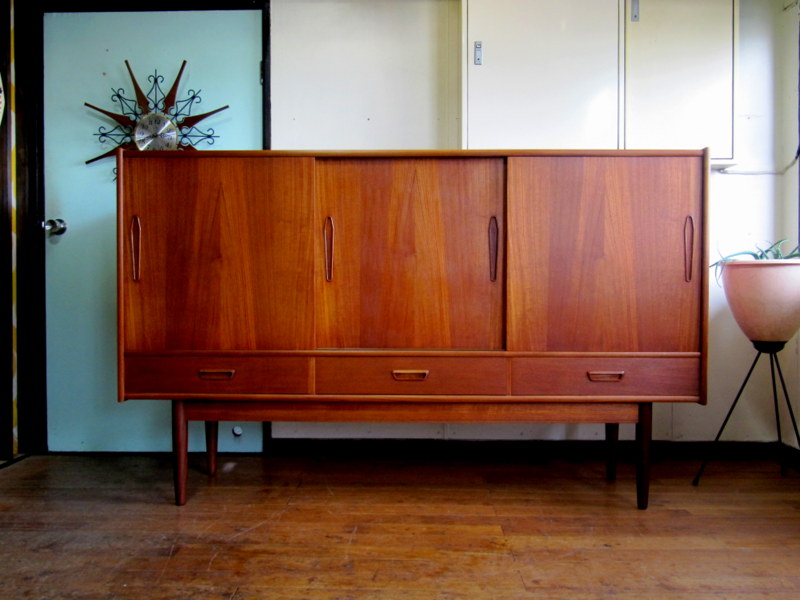 チーク サイドボード チェスト 北欧 ミッドセンチュリー ヴィンテージ