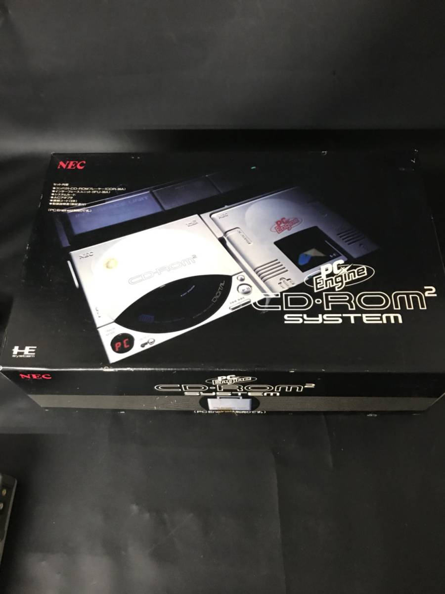 ■NEC/PC Engine/PCエンジン/CD-ROM2 SYSTEM/本体のみ/付属品欠品■