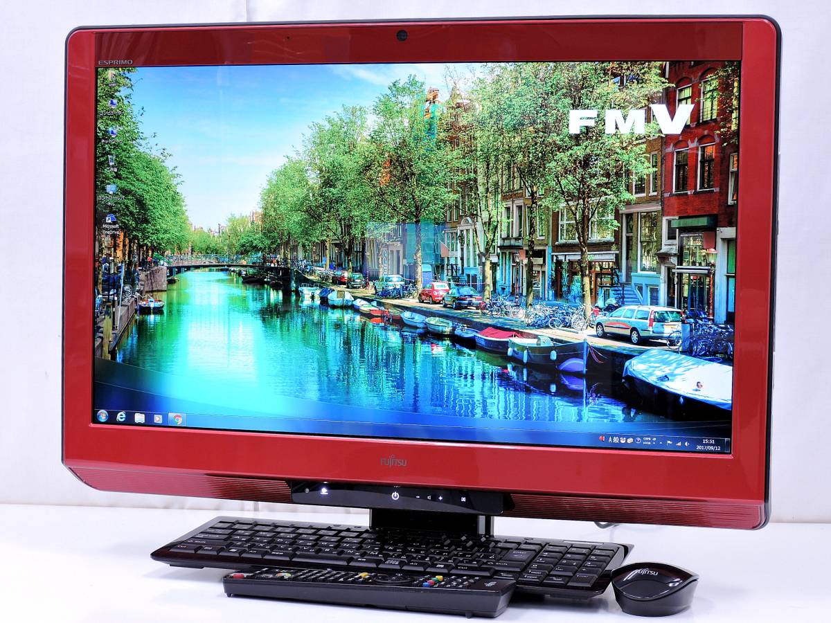 富士通 ESPRIMO FH76/CD 23型ワイド液晶一体型 Core i5 Windows7
