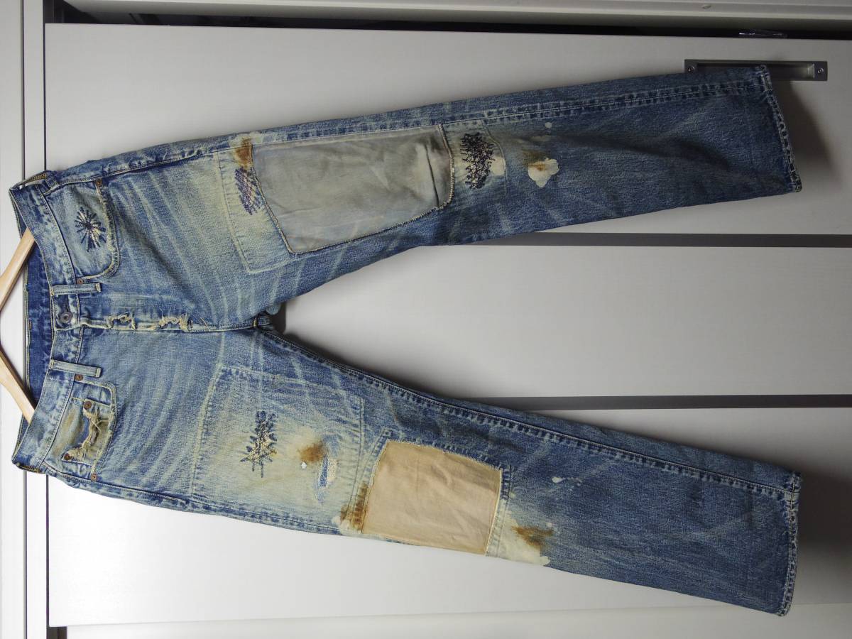 美品☆Kapital セルビッチ リメイクデニム☆32☆日本製 kapital 
