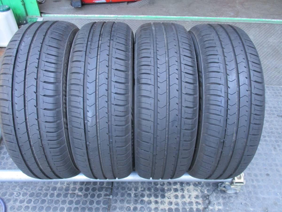 BS　ECOPIA　NH100C　185/55R15　82Ｖ　極上超バリ山4本価格　Ｘ-40　福岡　引き取り店頭交換OK　即日発送　2017年製